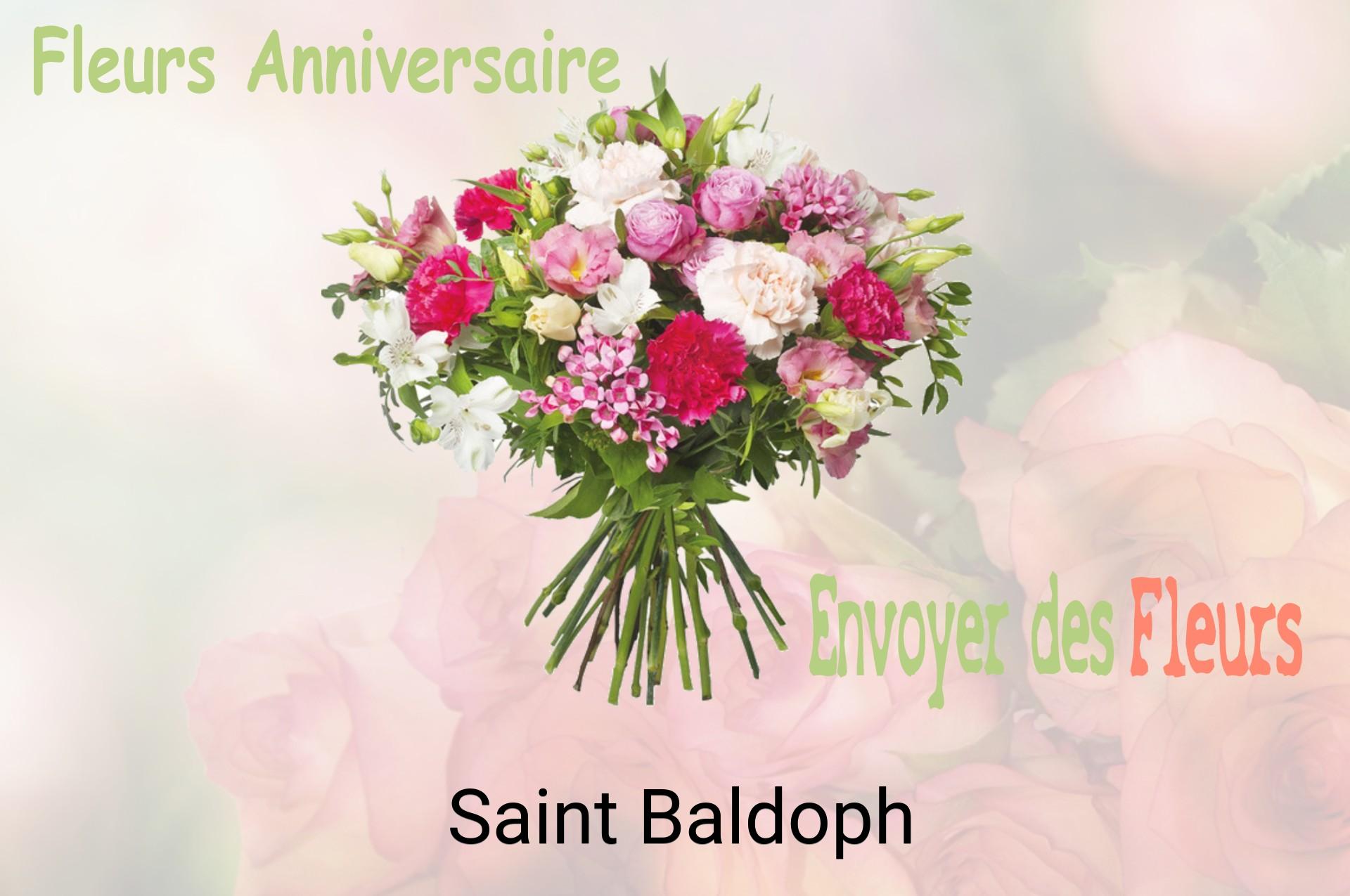 Bouquet de fleurs d’anniversaire livré à Saint-Baldoph